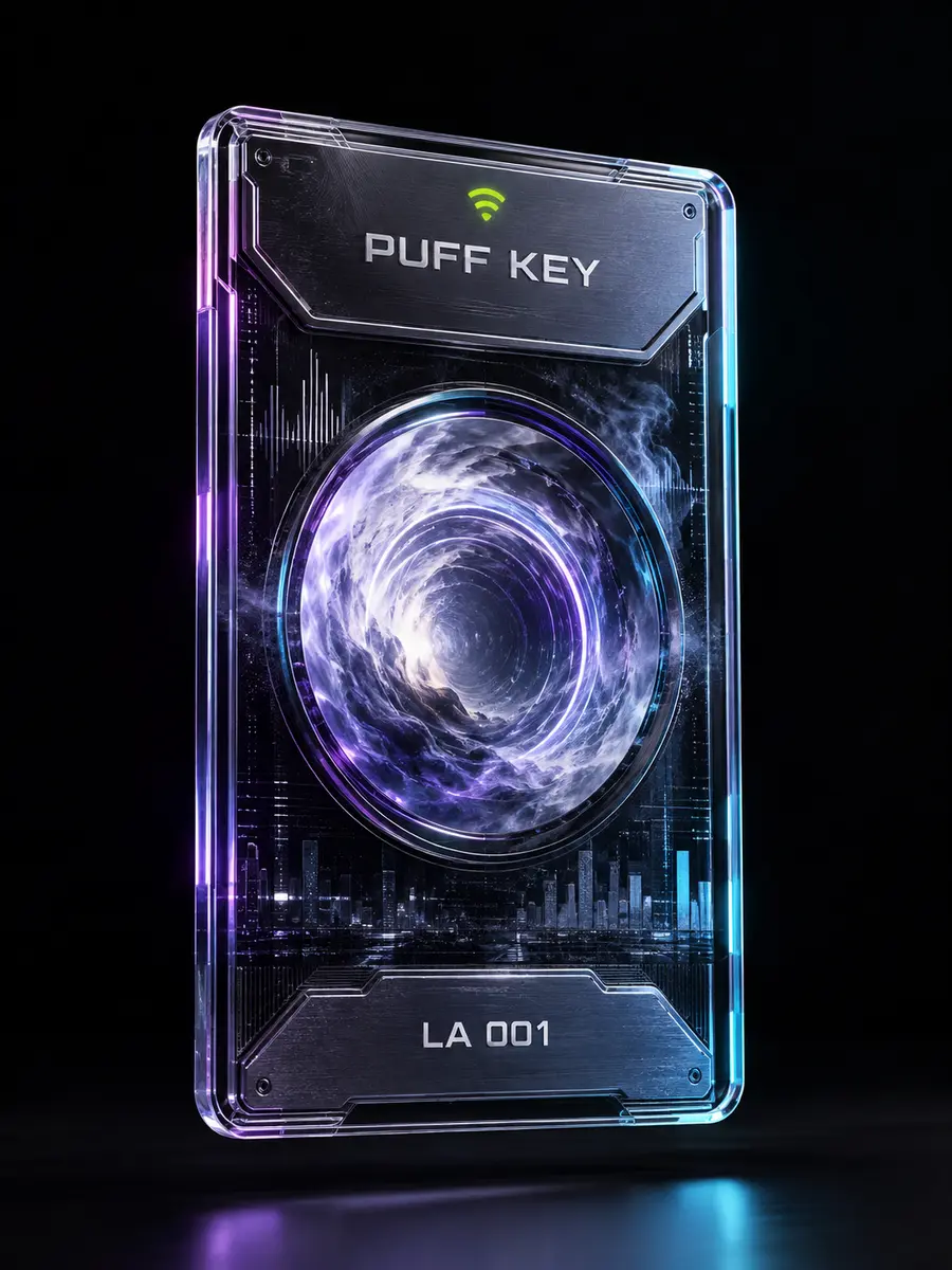 PUFF Key LA 001 collectible concept